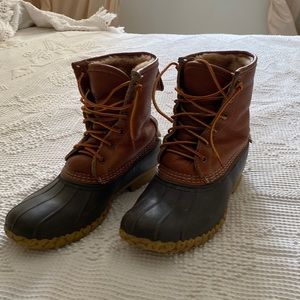 LLBean boots.